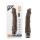 Dr. Skin Vibe No.6 - Vibrador realista (marrom)