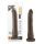 Doutor Pele 8,5 - Dildo Realista com Ventosa - Marrom (20,5cm)