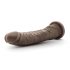 Doutor Pele 8,5 - Dildo Realista com Ventosa - Marrom (20,5cm)