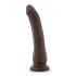 Doutor Pele 8,5 - Dildo Realista com Ventosa - Marrom (20,5cm)