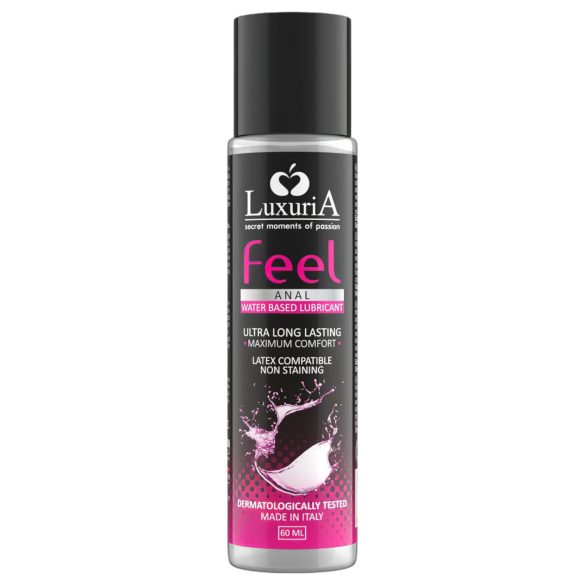 Lubrificante Anal LuxuriA Feel à Base de Água (60ml)