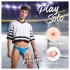 S-Line Athlete - rabo artificial realista (cor de pele)