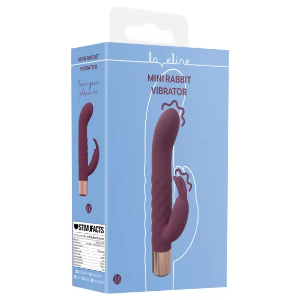 Loveline - mini vibrador com coelhinho (vermelho)