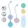 Loveline - bolas tailandesas vibratórias com controle - silicone azul