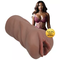   XKIN Next Door Amani - masturbador vaginal realista (pele morena natural)