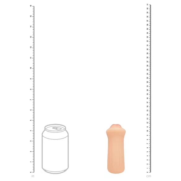 XKIN - masturbador de boca artificial realista - S (cor natural)