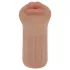 XKIN - masturbador de boca artificial - P (natural escuro)