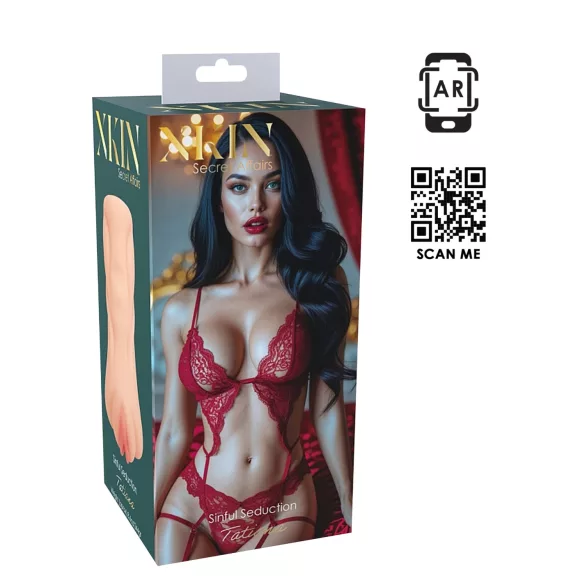 XKIN Seduction Tatiana - masturbador feminino realístico (cor natural)