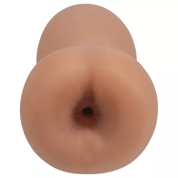 XKIN - masturbador de nádegas realistas - M (castanho escuro natural)