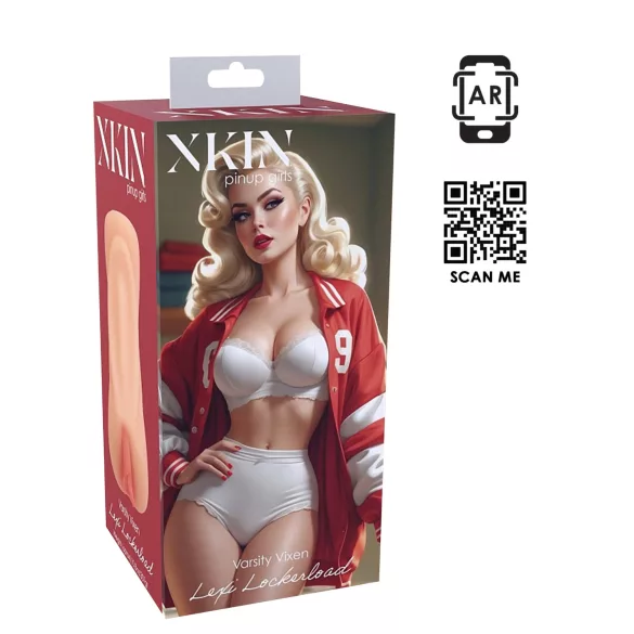XKIN Lexi Lockerload - masturbador vagina artificial realista (cor natural)