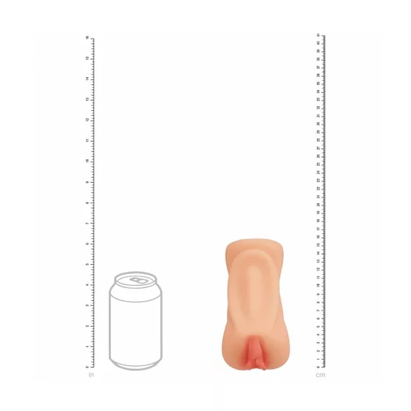 XKIN Lexi Lockerload - masturbador vagina artificial realista (cor natural)