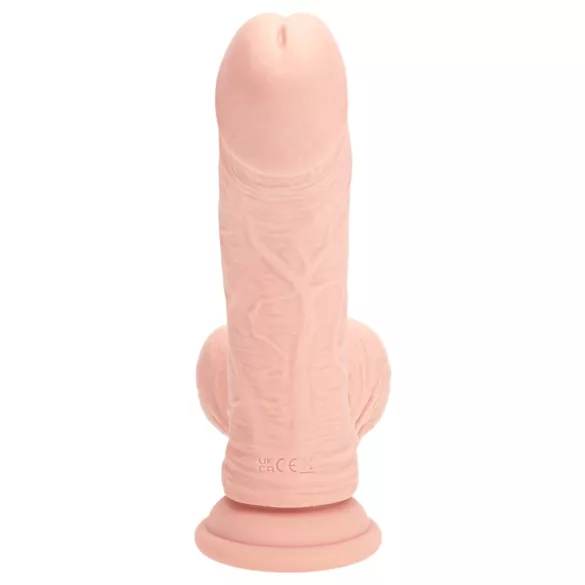 RealRock - vibrador realista de dupla densidade (cor de pele) - 15 cm