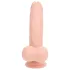 RealRock - vibrador realista de dupla densidade (cor de pele) - 15 cm