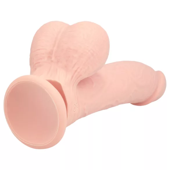 RealRock - vibrador realista de dupla densidade (cor de pele) - 15 cm