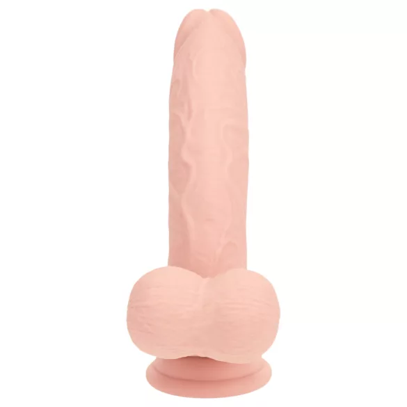 RealRock - vibrador realista de dupla densidade (cor de pele) - 18 cm