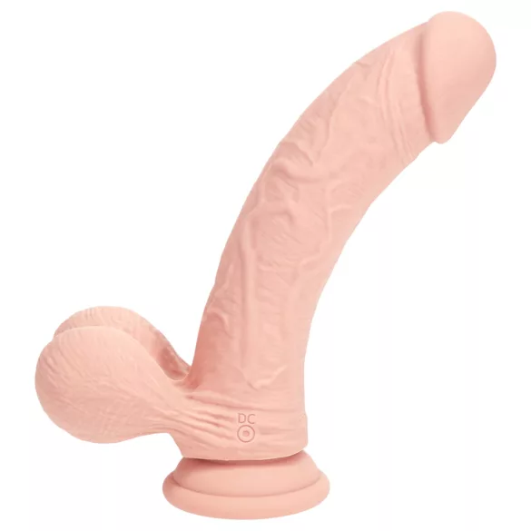 RealRock - vibrador realista de dupla densidade (cor da pele) - 20 cm