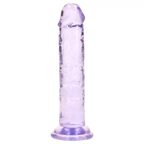 RealRock - dildo realista com ventosa (roxo) - 12,7 cm
