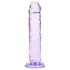 RealRock - dildo realista com ventosa (roxo) - 12,7 cm
