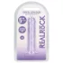 RealRock - dildo realista com ventosa (roxo) - 12,7 cm
