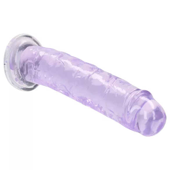 RealRock - dildo realista com ventosa (roxo) - 12,7 cm