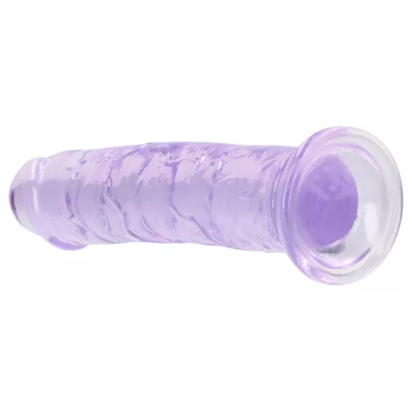 RealRock - dildo realista com ventosa (roxo) - 12,7 cm