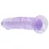 RealRock - dildo realista com ventosa (roxo) - 12,7 cm