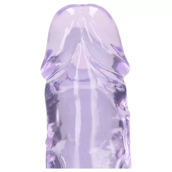 RealRock - dildo realista com ventosa (roxo) - 12,7 cm