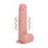 REALROCK - Vibrador com Ventosa - Natural (18cm)