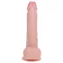 RealRock - vibrador com ventosa - realista - 18cm - cor natural