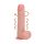 REALROCK - Vibrador giratório em natural (20,5 cm)