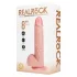 RealRock - vibrador rotativo (cor natural, 20,5 cm)