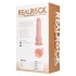 RealRock - vibrador rotativo (cor natural, 20,5 cm)
