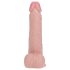 REALROCK - Vibrador giratório em natural (20,5 cm)