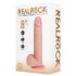 REALROCK - Vibrador com ventosa natural (20,5 cm)