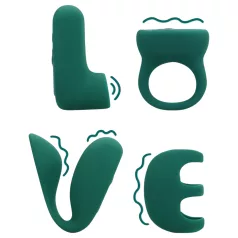   Loveline (S)explore - kit de brinquedos eróticos para casais - verde