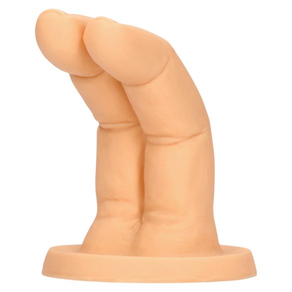 S-Line - Dildo Natural de Dois Dedos