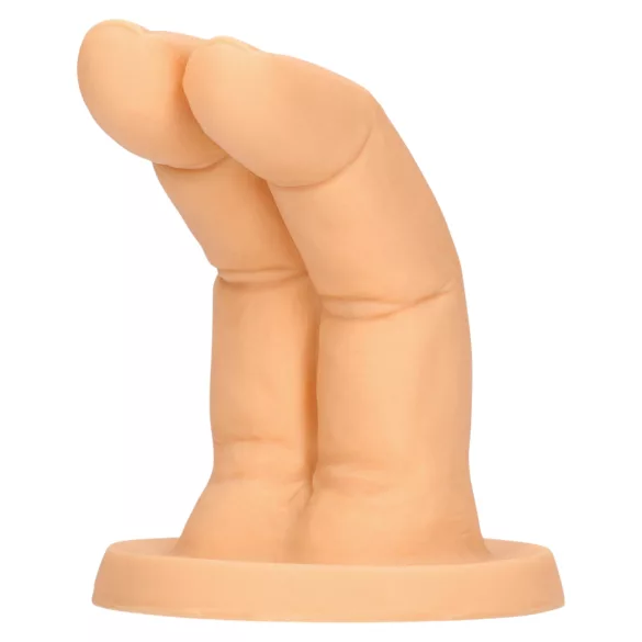 S-Line - dildo de dois dedos (cor natural)