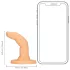 S-Line - dildo de dois dedos (cor natural)