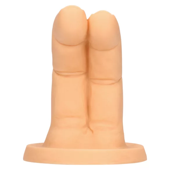 S-Line - dildo de dois dedos (cor natural)
