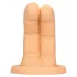 S-Line - dildo de dois dedos (cor natural)