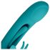 Loveline - vibrador borboleta com língua (turquesa)