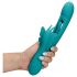 Loveline - vibrador borboleta com língua (turquesa)