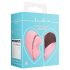 Loveline Tapping Heart - vibrador recarregável rosa para clitóris