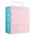 Loveline Tapping Heart - vibrador recarregável rosa para clitóris