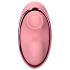 Loveline Tapping Heart - vibrador recarregável rosa para clitóris