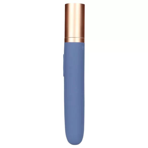Loveline Travel - vibrador recarregável com reservatório de lubrificante - azul