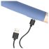 Loveline Travel - Vibrador Recarregável com Lubrificante (Azul Pastel)