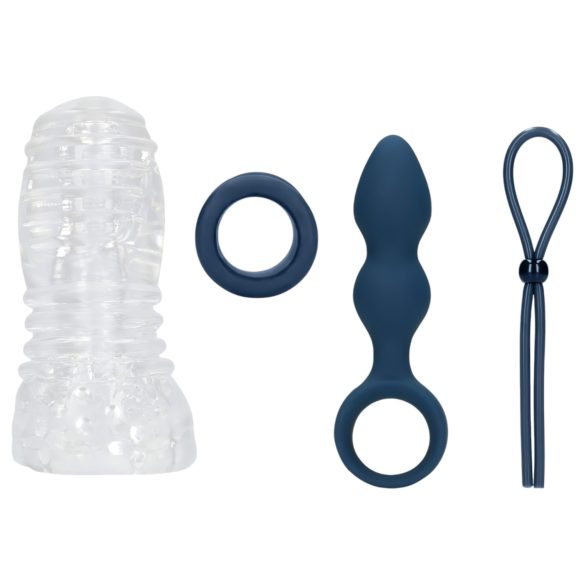 Loveline (S)explore - Kit de Brinquedos Eróticos para Homens (Azul)