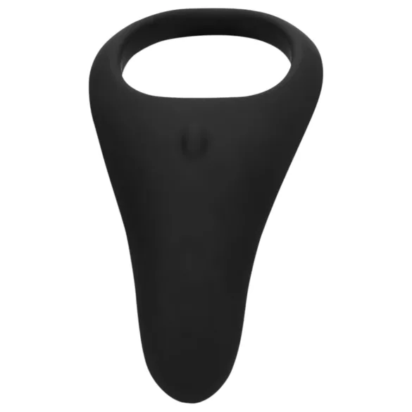 Loveline - anel peniano e escrotal vibratório recarregável - silicone preto
