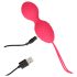 Loveline - Bola vibratória texturizada (rosa)